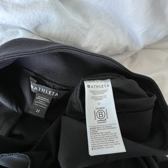 Athleta Eastbound Wide Leg Pants Black Size‎ 22 - Picture 7 of 9